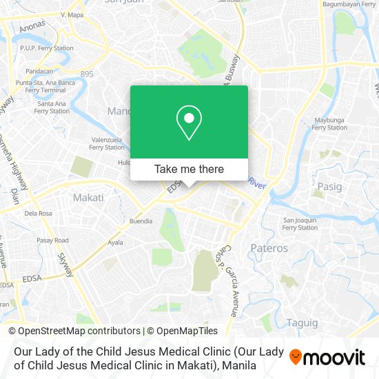 Our Lady of the Child Jesus Medical Clinic map