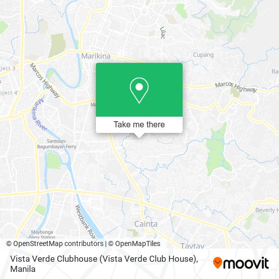 Vista Verde Clubhouse (Vista Verde Club House) map