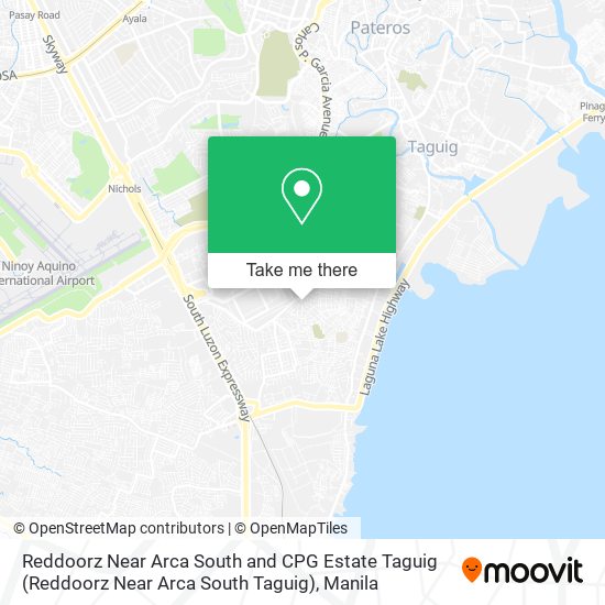 Reddoorz Near Arca South and CPG Estate Taguig (Reddoorz Near Arca South Taguig) map