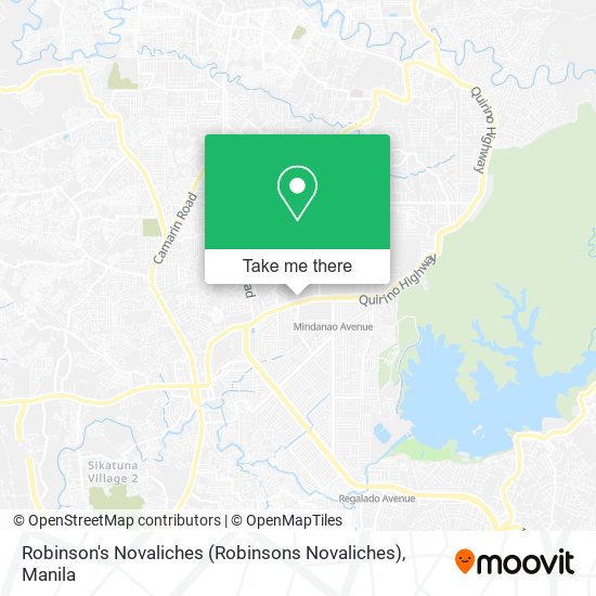 Robinson's Novaliches (Robinsons Novaliches) map