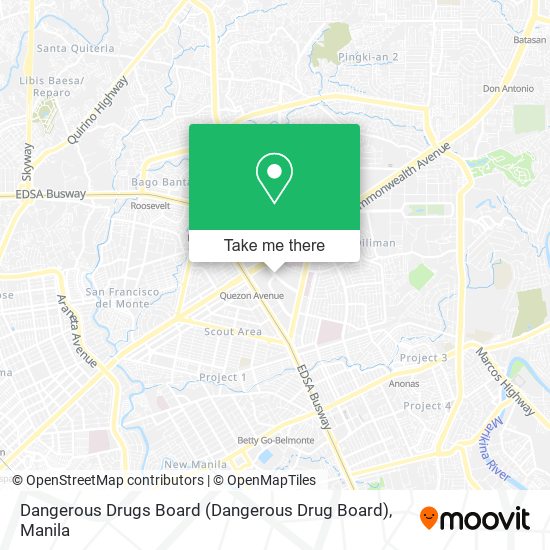 Dangerous Drugs Board (Dangerous Drug Board) map