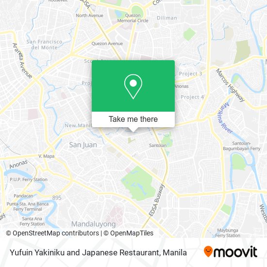 Yufuin Yakiniku and Japanese Restaurant map