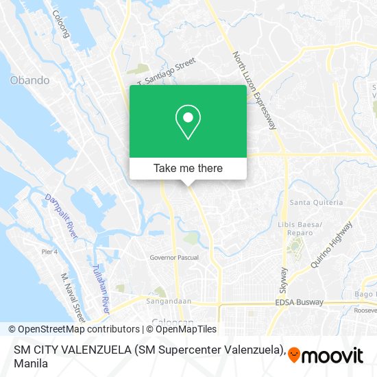 SM CITY VALENZUELA (SM Supercenter Valenzuela) map