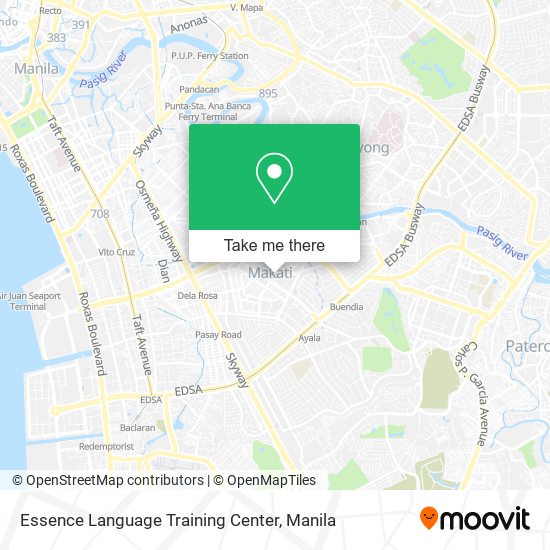 Essence Language Training Center map