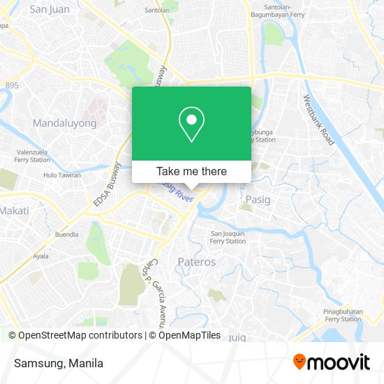 Samsung map