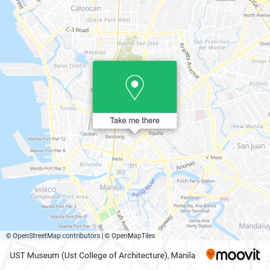 UST Museum (Ust College of Architecture) map