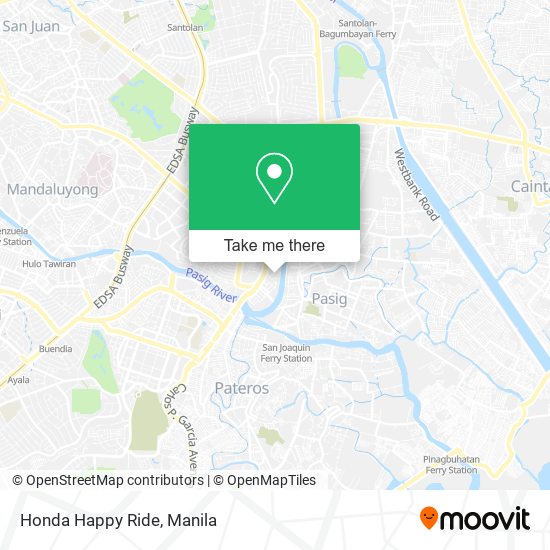 Honda Happy Ride map