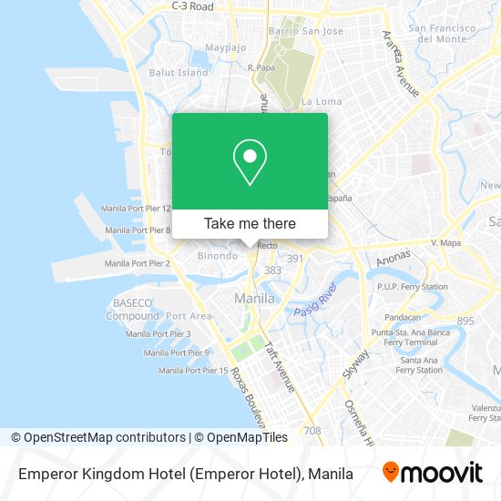 Emperor Kingdom Hotel (Emperor Hotel) map