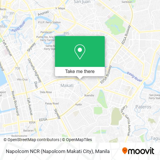 Napolcom NCR (Napolcom Makati City) map