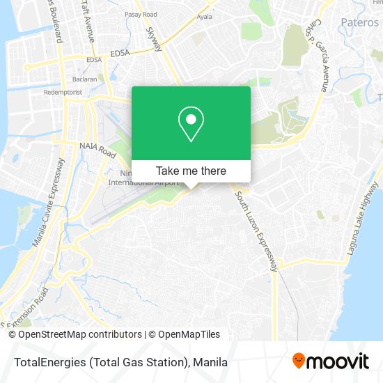 TotalEnergies (Total Gas Station) map