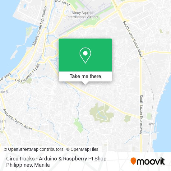 Circuitrocks - Arduino & Raspberry PI Shop Philippines map