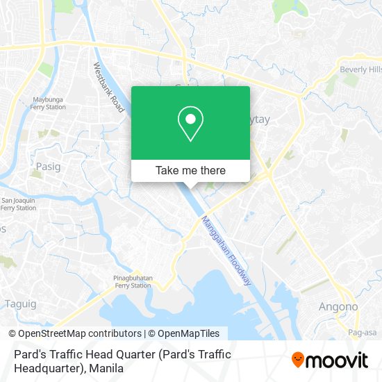 Pard's Traffic Head Quarter (Pard's Traffic Headquarter) map