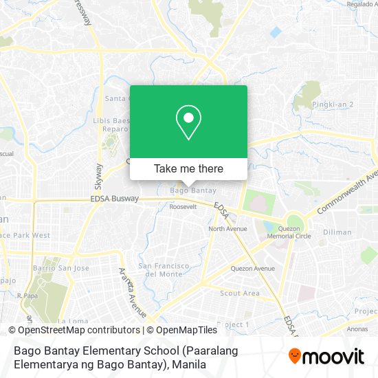 Bago Bantay Elementary School (Paaralang Elementarya ng Bago Bantay) map