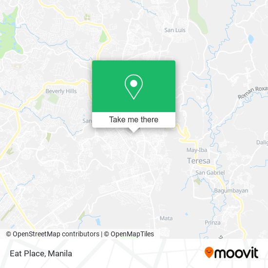 Eat Place map