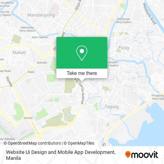 Website Ui Design and Mobile App Development map