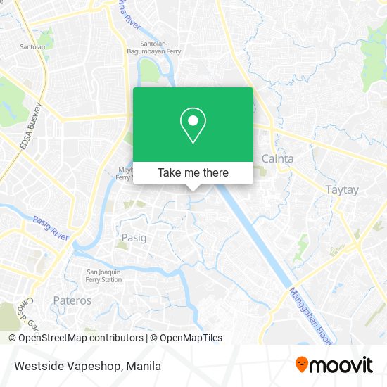 Westside Vapeshop map