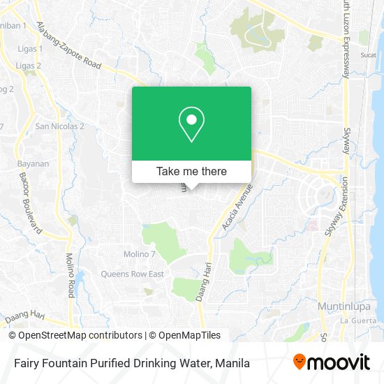 Fairy Fountain Purified Drinking Water map