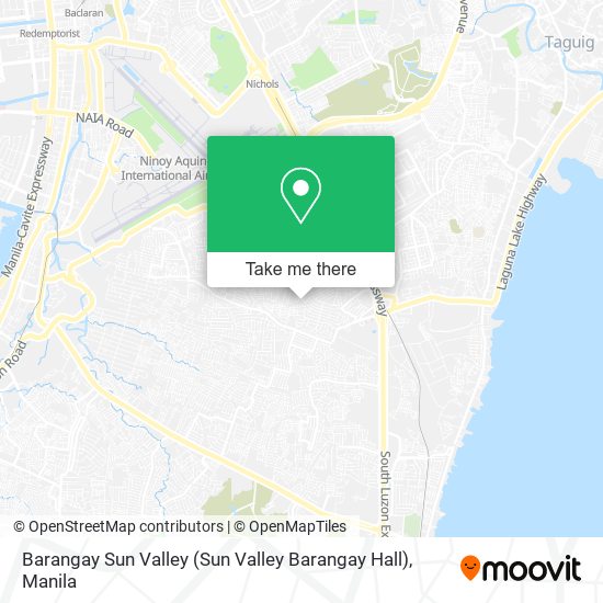 Barangay Sun Valley map