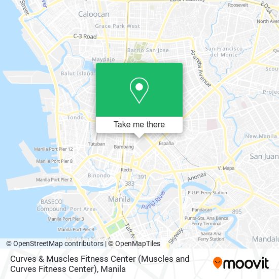 Curves & Muscles Fitness Center map