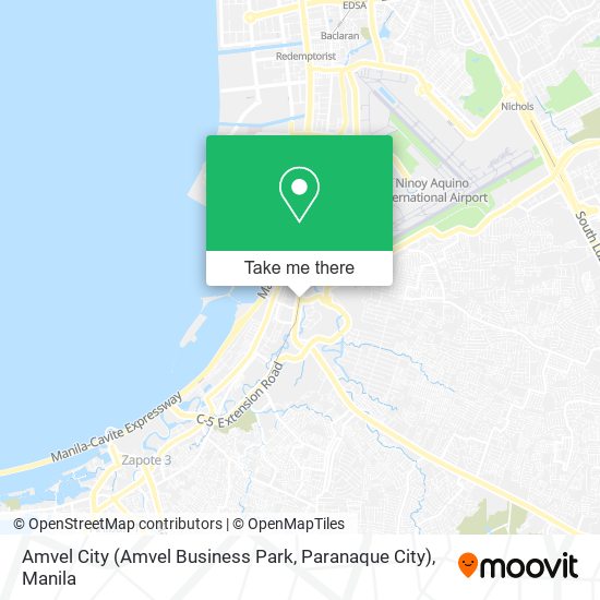 Amvel City (Amvel Business Park, Paranaque City) map