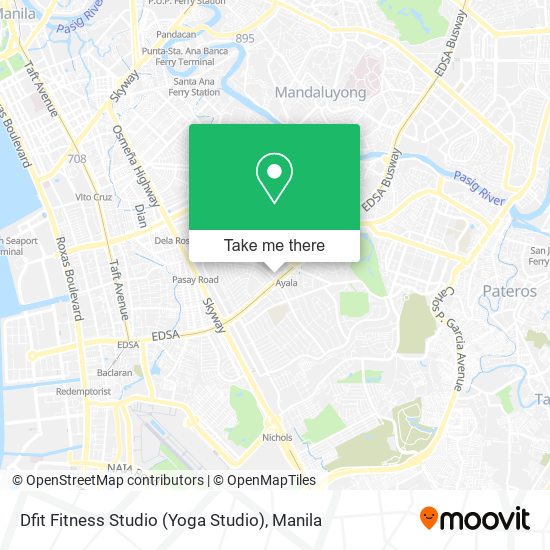 Dfit Fitness Studio (Yoga Studio) map