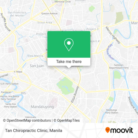 Tan Chiropractic Clinic map
