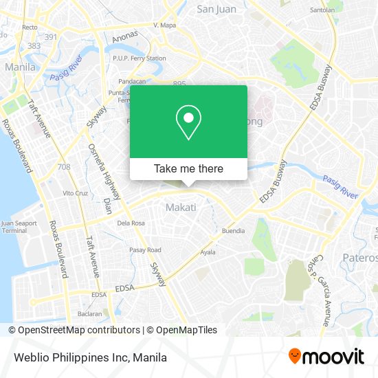 Weblio Philippines Inc map