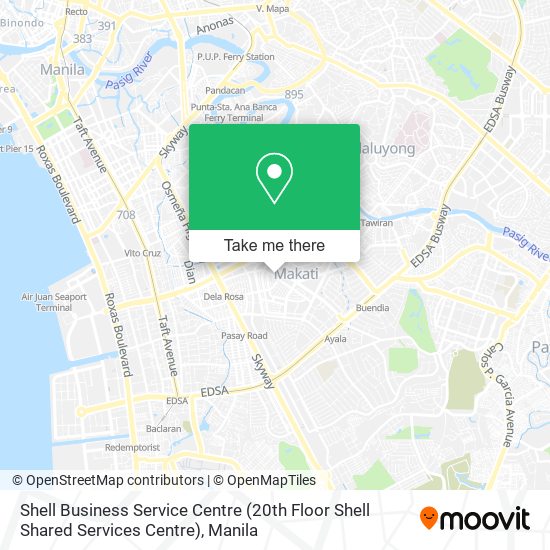 Shell Business Service Centre (20th Floor Shell Shared Services Centre) map