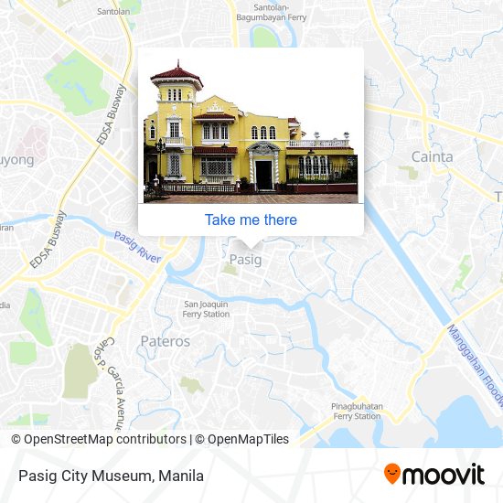 Pasig City Museum map