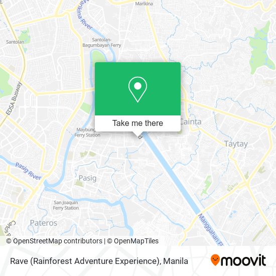 Rave (Rainforest Adventure Experience) map