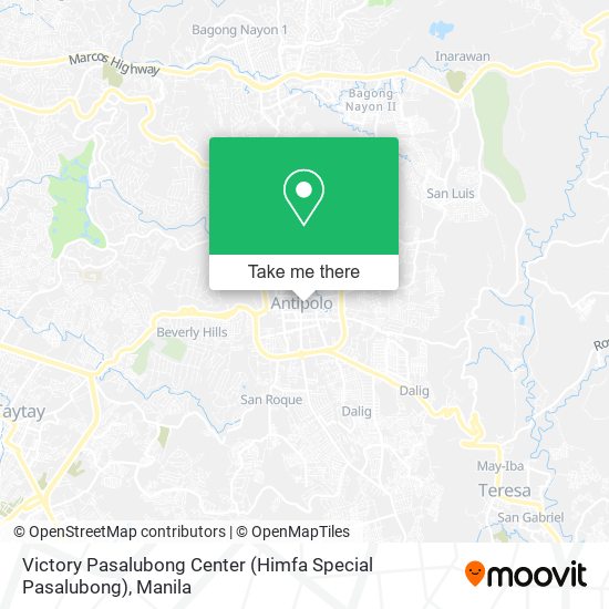 Victory Pasalubong Center (Himfa Special Pasalubong) map