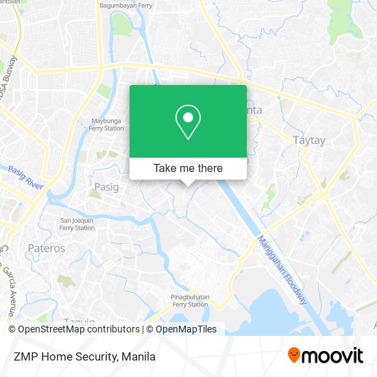 ZMP Home Security map