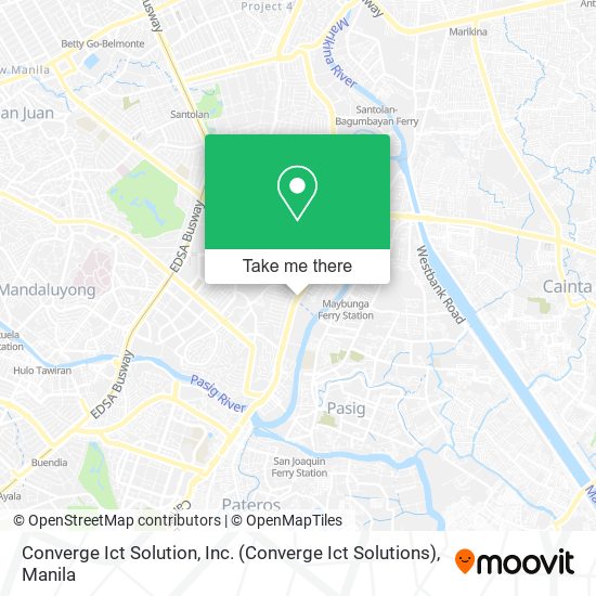 Converge Ict Solution, Inc. (Converge Ict Solutions) map
