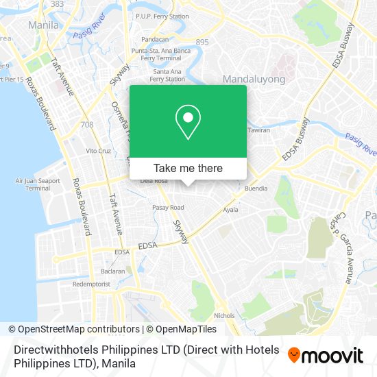 Directwithhotels Philippines LTD (Direct with Hotels Philippines LTD) map