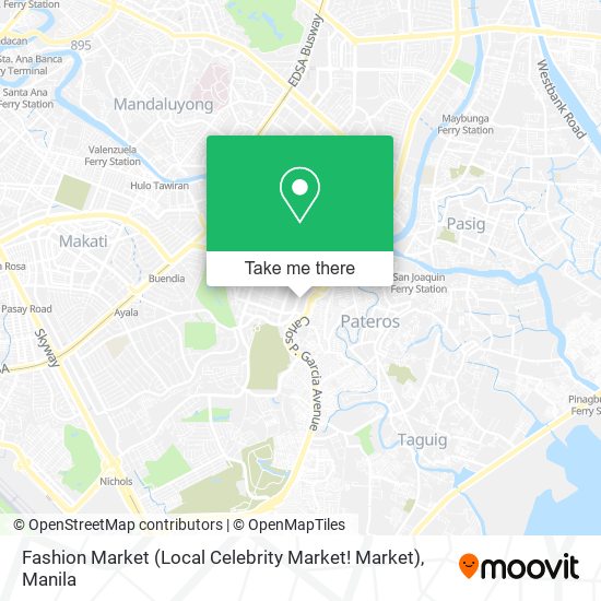 Fashion Market (Local Celebrity Market! Market) map