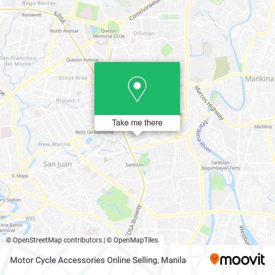 Motor Cycle Accessories Online Selling map