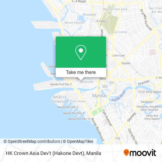 HK Crown Asia Dev't (Hakone Devt) map
