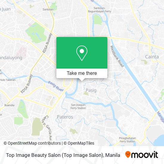 Top Image Beauty Salon map