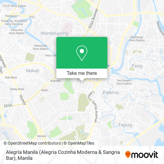 Alegria Manila (Alegria Cozinha Moderna & Sangria Bar) map