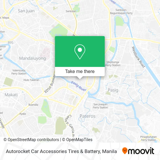 Autorocket Car Accessories Tires & Battery map