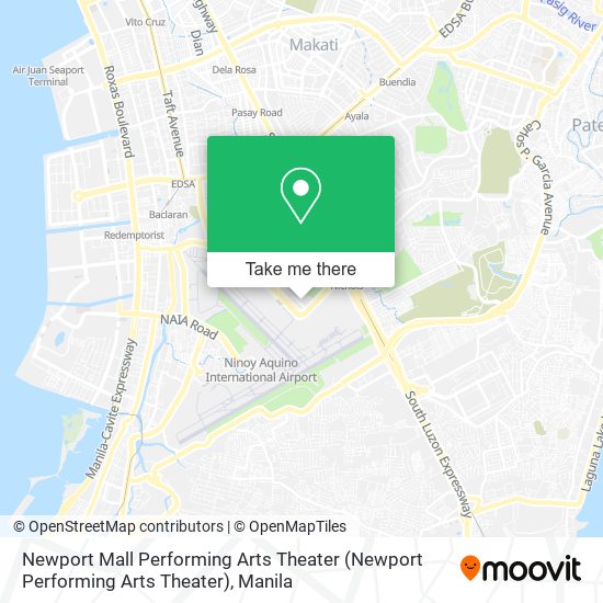 Newport Mall Performing Arts Theater map