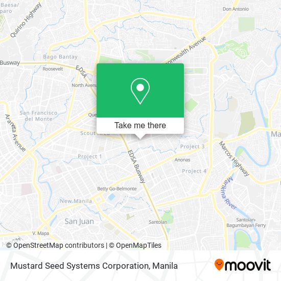 Mustard Seed Systems Corporation map
