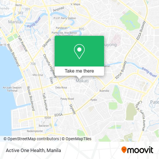Active One Health map