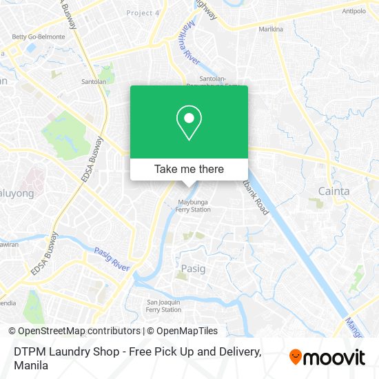 DTPM Laundry Shop - Free Pick Up and Delivery map