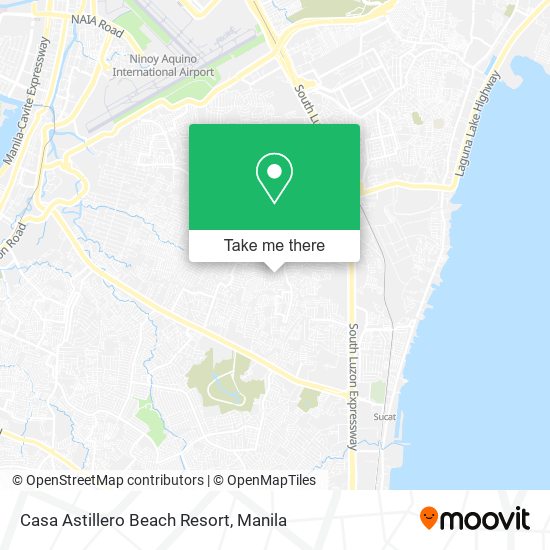 Casa Astillero Beach Resort map