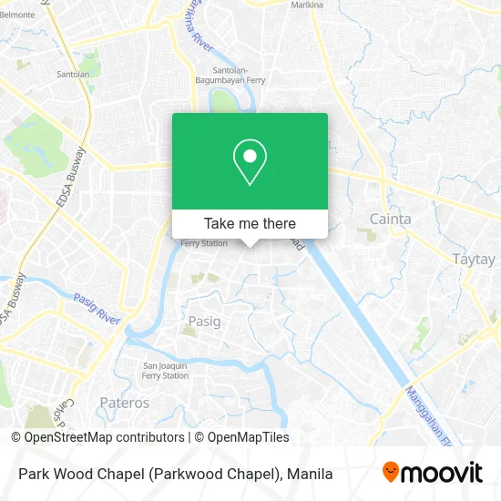 Park Wood Chapel (Parkwood Chapel) map