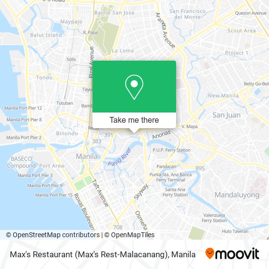 Max's Restaurant (Max's Rest-Malacanang) map