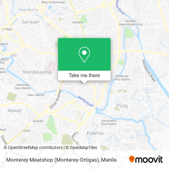 Monterey Meatshop (Monterey-Ortigas) map