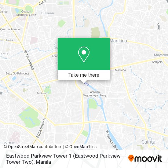 Eastwood Parkview Tower 1 map