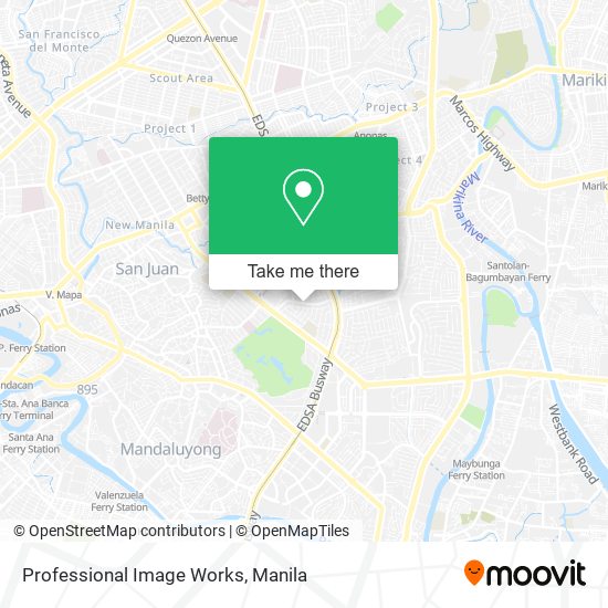 Professional Image Works map